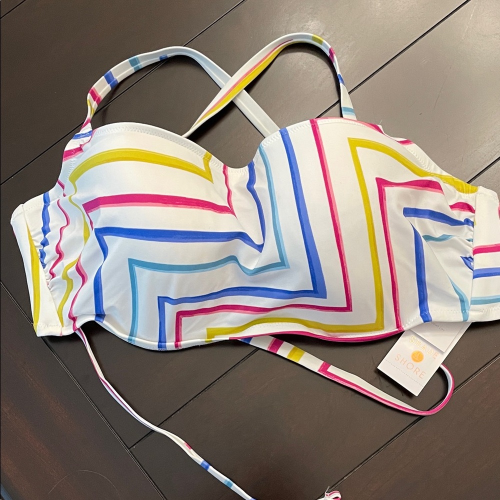 Shade & Shore Multicolor Bikini Top - Picture 6 of 9